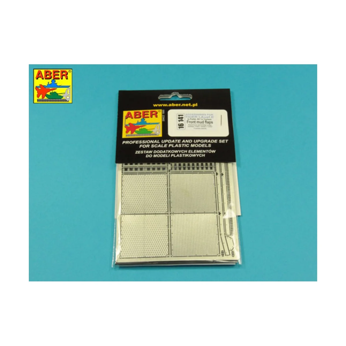 Tiger I, E Tunisia 501 abt.- Front mud flaps - Aber Models 16141