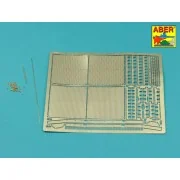 Tiger I, E Tunisia 501 abt.- Front mud flaps - Aber Models 16141