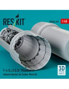 F-4 (E, J, F, G, S) Phantom II exhaust nozzles for Zoukei-Mura kit ... 2