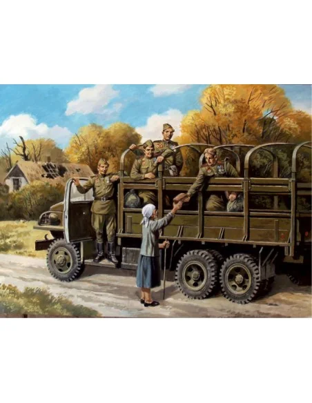 [NO_DESC] Soviet Motorized Infantry (1943-1945), 1/35 - ICM 35635