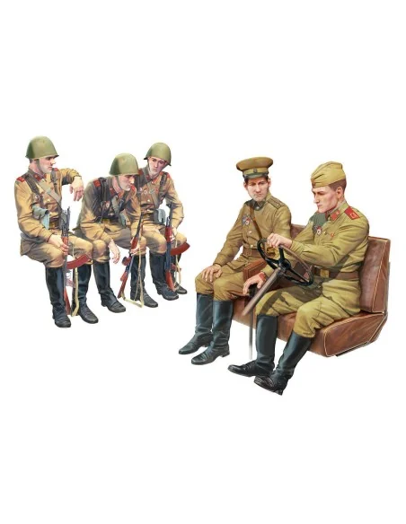 Soviet Army Servicemen (1979-1991), 1/35 - ICM 35636