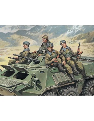 [NO_DESC] Soviet Armored Carrier Riders, 1/35 - ICM 35637