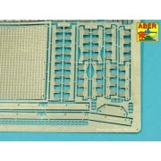 Tiger I, E Tunisia 501 abt.- Front mud flaps - Aber Models 16141