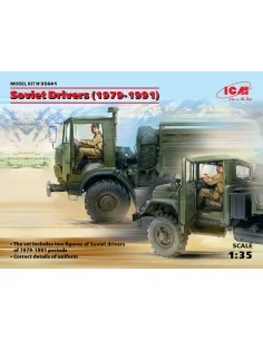 Soviet Drivers(1979-1991)(2 Figures), 1/35 - ICM 35641