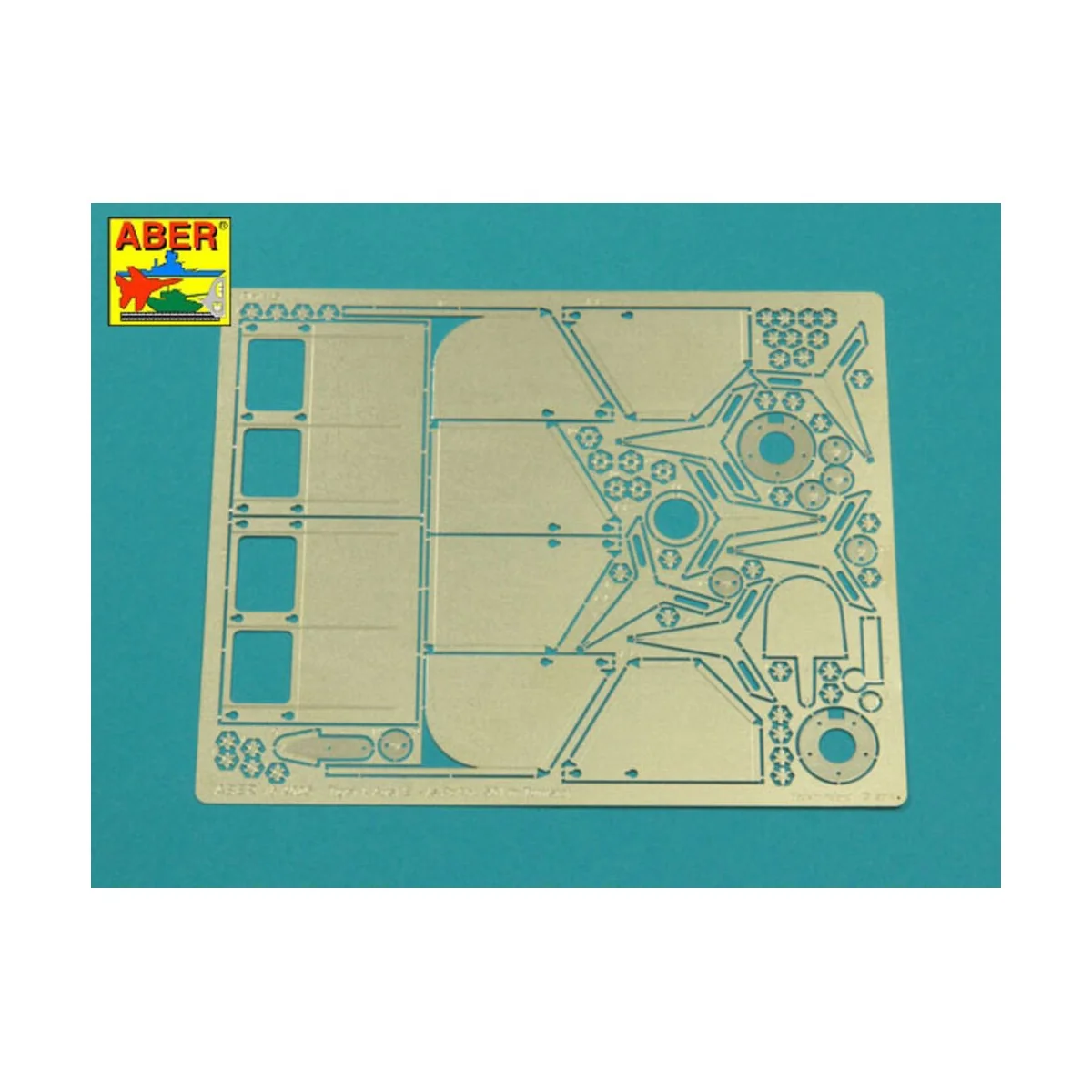 Tiger I, E Tunezyjski z 501 Abt.- Tail mud flaps, 1/16 - Aber Model...