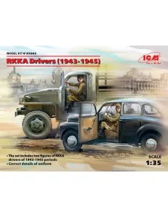 RKKA Drivers(1943-1945)(2 Figures), 1/35 - ICM 35643
