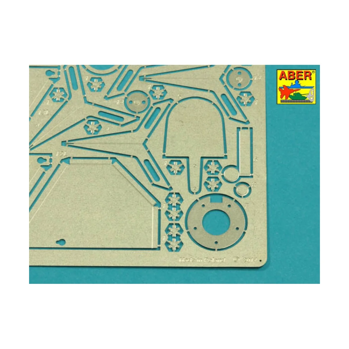 Tiger I, E Tunezyjski z 501 Abt.- Tail mud flaps, 1/16 - Aber Model...