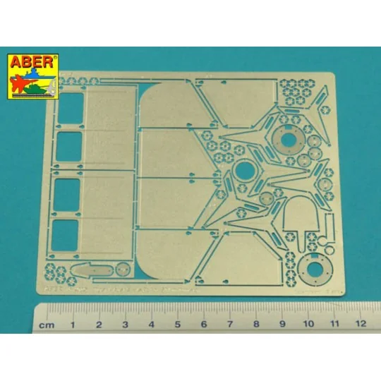 Tiger I, E Tunezyjski z 501 Abt.- Tail mud flaps, 1/16 - Aber Model...