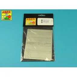 Tiger I, E Tunisia 501 abt.- Side fenders, 1/16 - Aber Models 16143