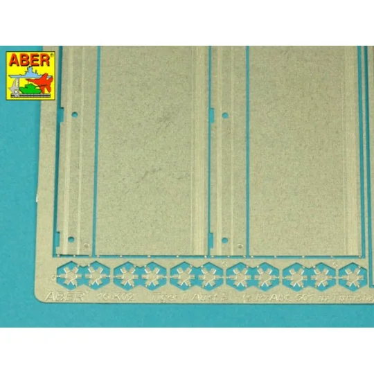 Tiger I, E Tunisia 501 abt.- Side fenders, 1/16 - Aber Models 16143