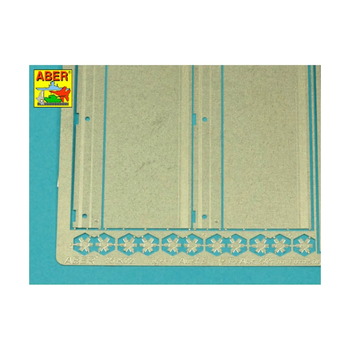 Tiger I, E Tunisia 501 abt.- Side fenders - Aber Models 16143