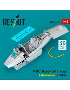 A-10C Thunderbolt II cockpit (Detailed edition) for GWH kit (3D Pri...