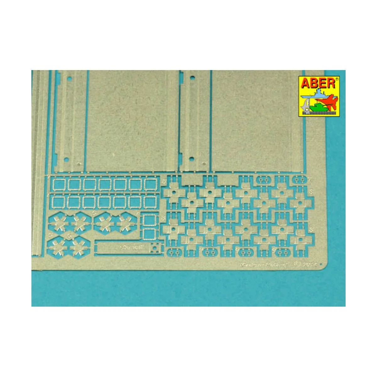 Tiger I, E Tunisia 501 abt.- Side fenders, 1/16 - Aber Models 16143