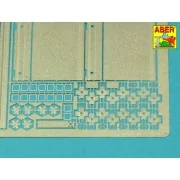 Tiger I, E Tunisia 501 abt.- Side fenders, 1/16 - Aber Models 16143