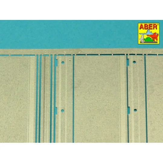 Tiger I, E Tunisia 501 abt.- Side fenders, 1/16 - Aber Models 16143