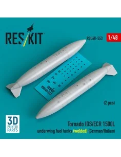 Tornado IDS/ECR 1500L underwing fuel tanks (welded) (German AF / It...