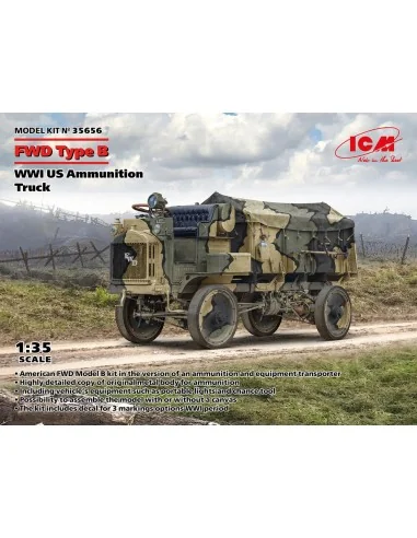 FWD Type B, WWI US Ammunition Truck, 1/35 - ICM 35656