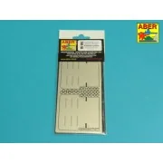 Tiger I, E Tunisia 501 abt.- Exhaust Covers - Aber Models 16144