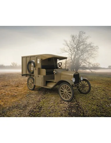 Model T 1917 Ambulance WWI American Car, 1/35 - ICM 35661