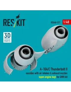 A-10A/C Thunderbolt II nacelles with air intakes & exhaust nozzles ... 2