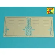 Tiger I, E Tunisia 501 abt.- Exhaust Covers - Aber Models 16144