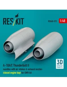 A-10A/C Thunderbolt II nacelles with air intakes & exhaust nozzles ... 2