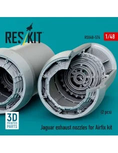 Jaguar exhaust nozzles for Airfix kit (3D Printed), 1/48 - ResKit M... 2