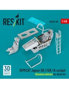 SEPECAT Jaguar GR.1/GR.1A cockpit (Detailed edition) (3D Printed) f...
