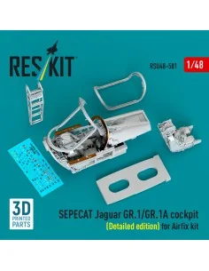 SEPECAT Jaguar GR.1/GR.1A cockpit (Detailed edition) (3D Printed) f... 2