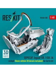 SEPECAT Jaguar GR.1/GR.1A cockpit (Basic edition 3D decals included... 2