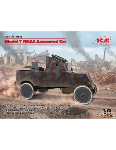 Model T RNAS Armoured Car, 1/35 - ICM 35669