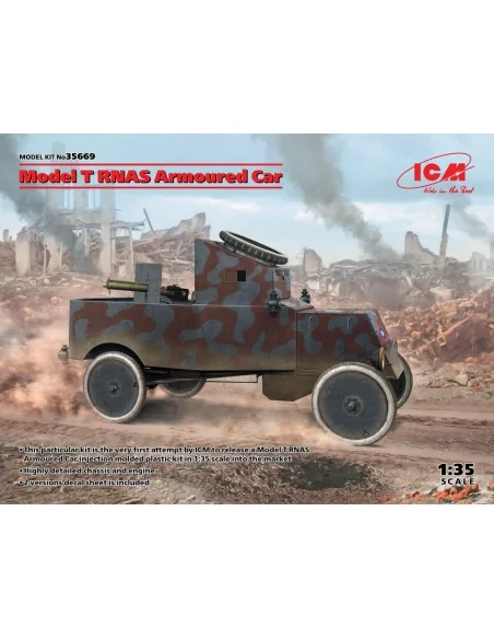 Model T RNAS Armoured Car, 1/35 - ICM 35669