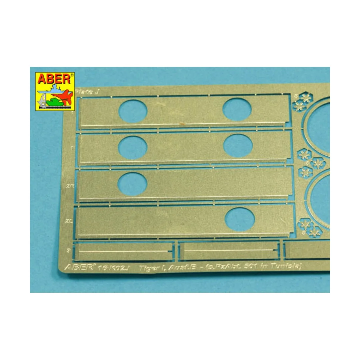 Tiger I, E Tunisia 501 abt.- Air filter covers, 1/16 - Aber Models ...
