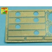 Tiger I, E Tunisia 501 abt.- Air filter covers - Aber Models 16145