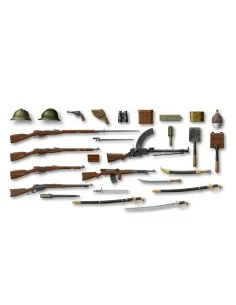 WWI Russian Infantry W&E, 1/35 - ICM 35672