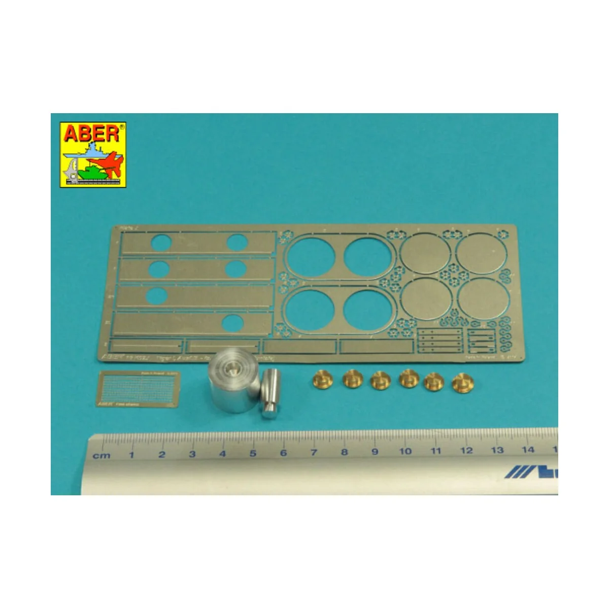 Tiger I, E Tunisia 501 abt.- Air filter covers - Aber Models 16145