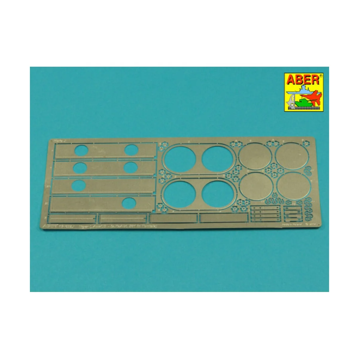 Tiger I, E Tunisia 501 abt.- Air filter covers - Aber Models 16145