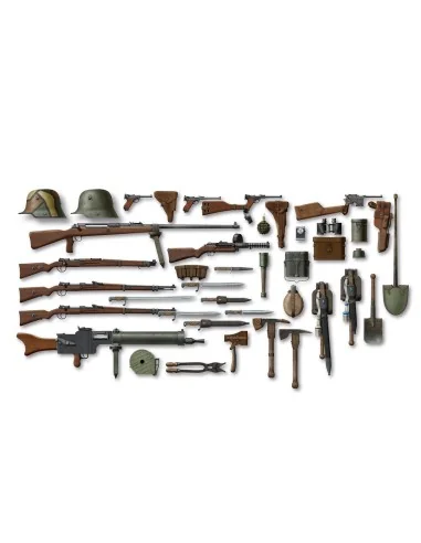WWI German Infantry W&E, 1/35 - ICM 35678