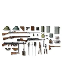 WWI French Infantry W&E, 1/35 - ICM 35681