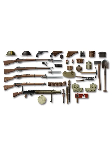 [NO_DESC] WWI British Infantry W&E, 1/35 - ICM 35683