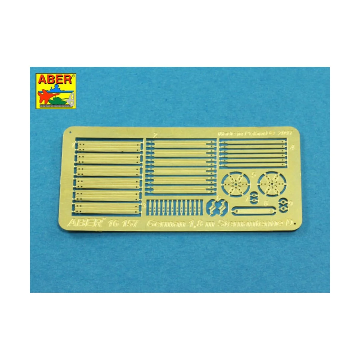 German 1, 8 m Sternantenne D, 1/16 - Aber Models 16157