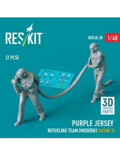 Purple jersey refueling team (modern) (scene 1) (2 pcs) (3D Printed...