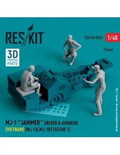 MJ-1 Jammer Driver & airmens (Vietnam) (MJ-1A, MJ-1B) (scene 1) (3 ... 2