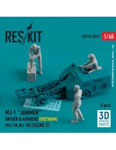 MJ-1 Jammer Driver & airmens (Vietnam) (MJ-1A, MJ-1B) (scene 2) (3 ... 2