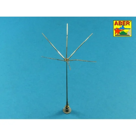 German 1,8 m Sternantenne D - Aber Models 16157
