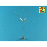 German 1,8 m Sternantenne D - Aber Models 16157