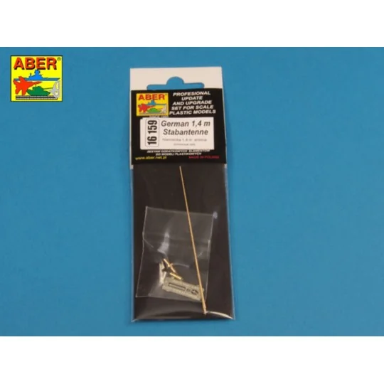 German 1, 4 m Stabantenne, 1/16 - Aber Models 16159
