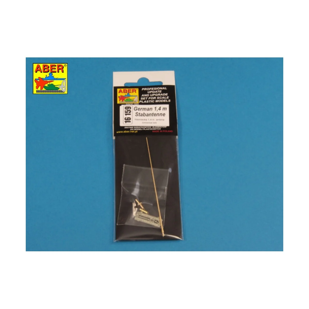 German 1, 4 m Stabantenne, 1/16 - Aber Models 16159