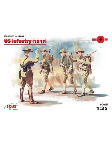 US Infantry 1917, 1/35 - ICM 35689