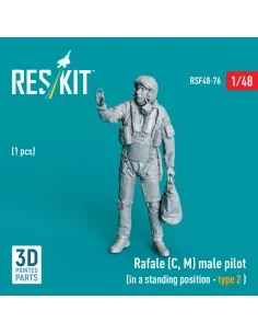 Rafale (C, M) male pilot (in a standing position - type 2) (1 pcs) ...